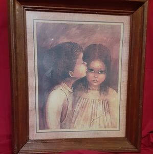 Artwork, Margaret Keane, African American